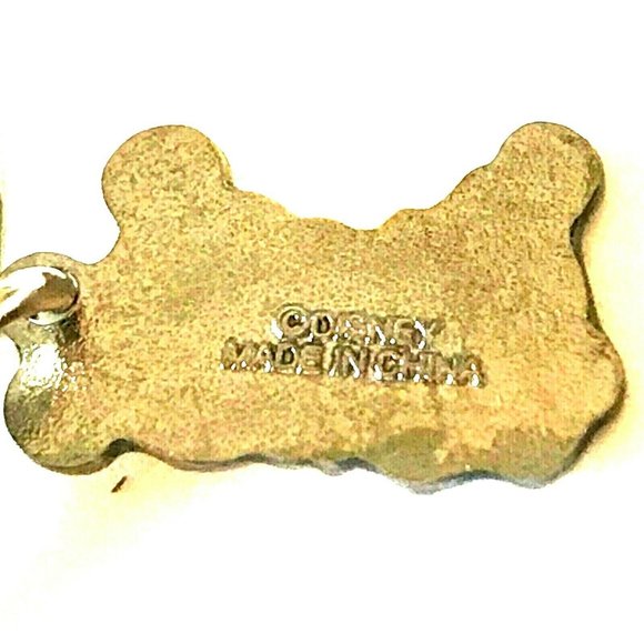 Vintage Disney Winnie the Pooh Bear Keychain Keyring Vintage Disneyana - Picture 5 of 7